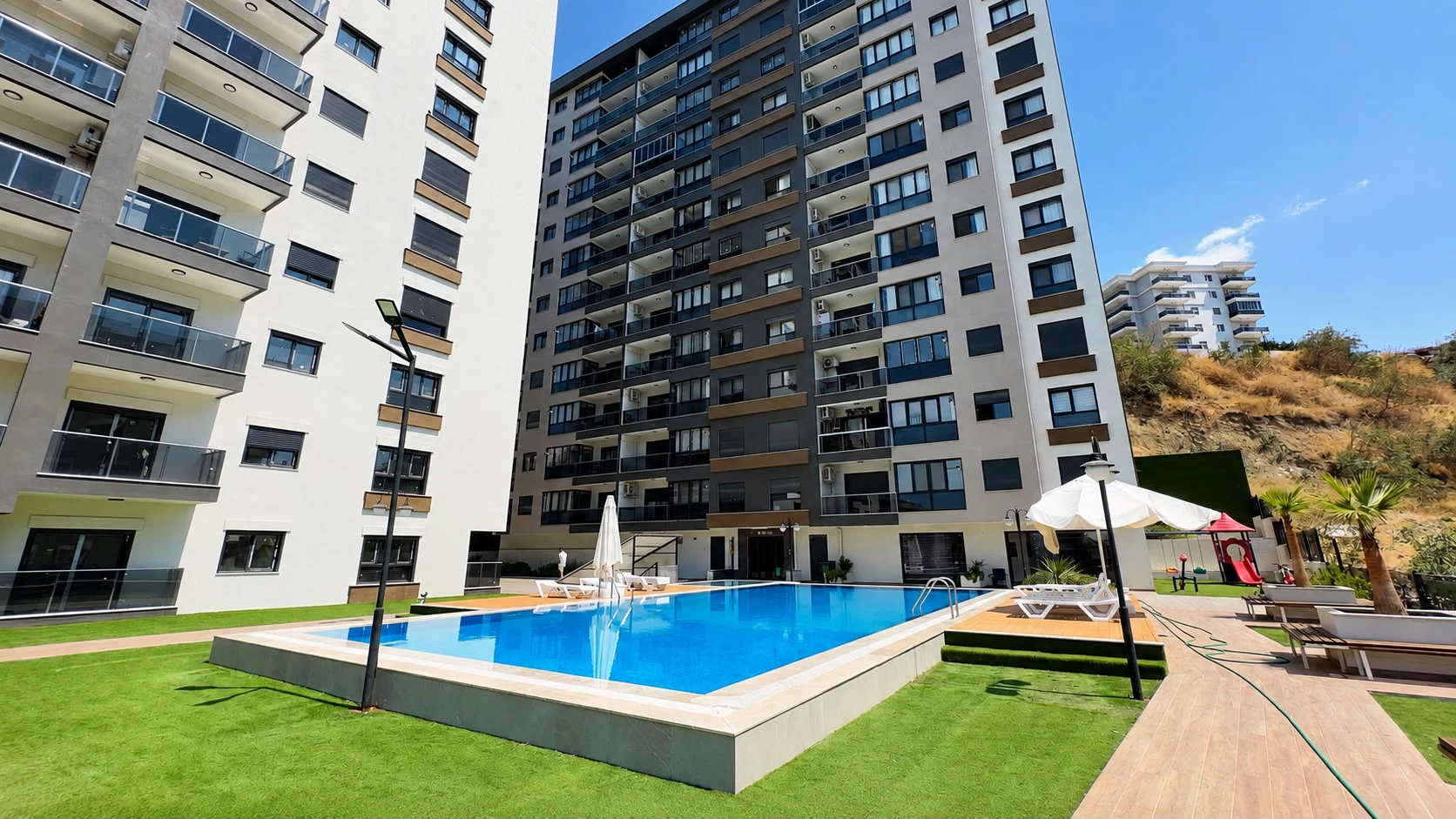 ULUKENT2 'DE HAVUZLU GÜVENLİKLİ SİTE İÇİ 2+1 KİRALIK galeri 5