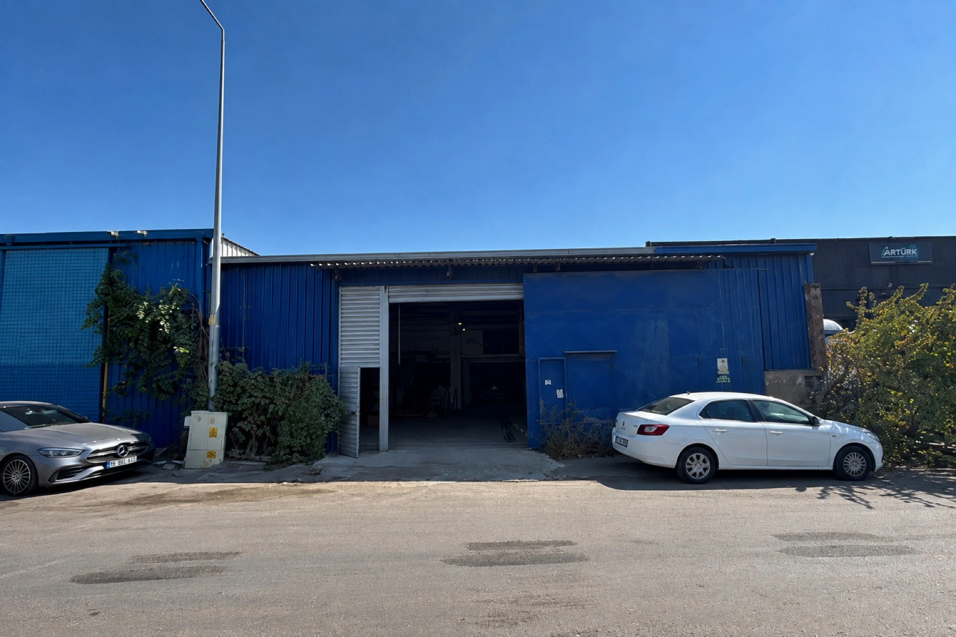 5. SANAYİDE 600 M² | 450 M² TABAN | 6,45 M YÜKSEKLİK