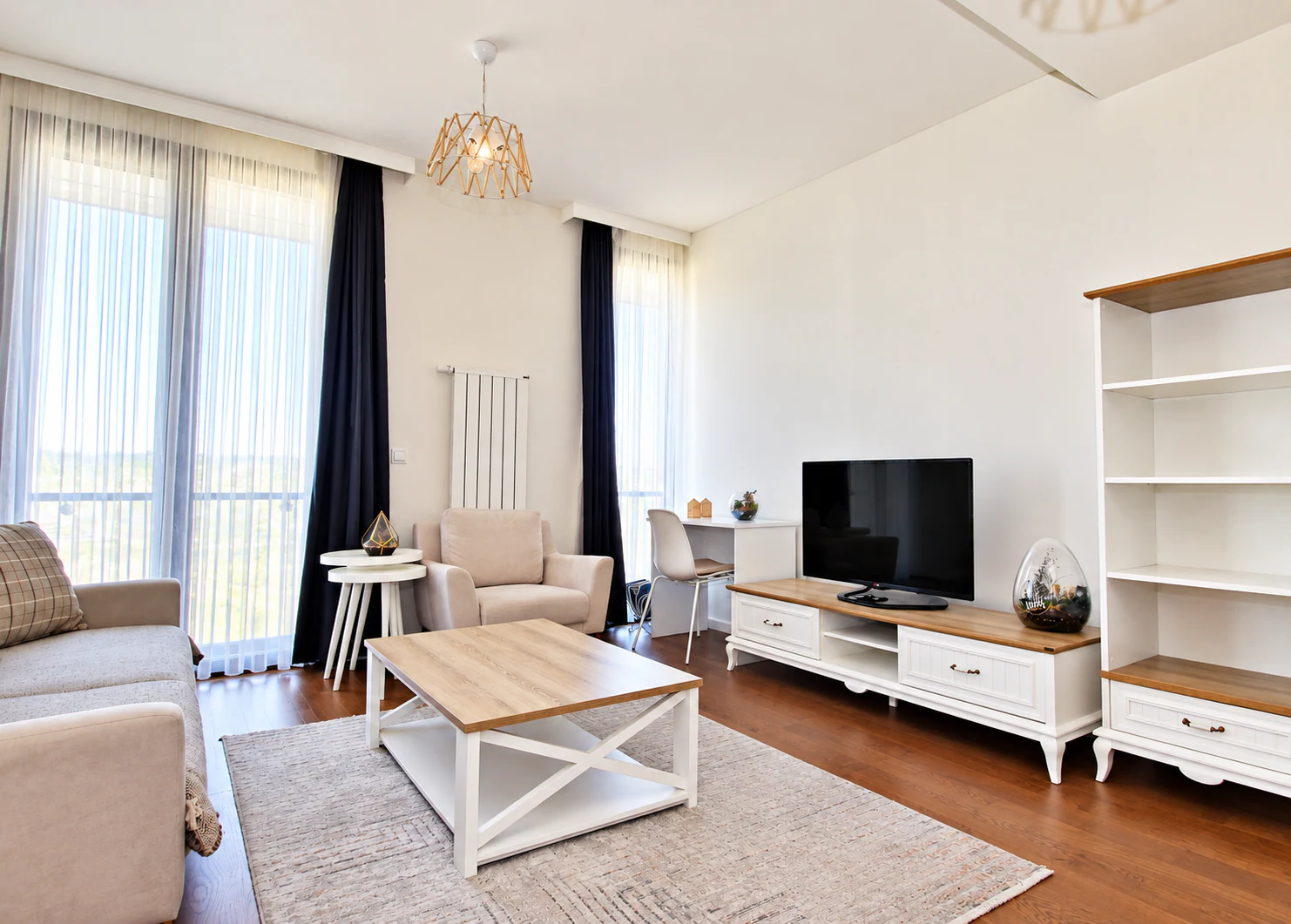 Eylem Keskin'den Ege Perla'da Eşyalı Kiralık Muhteşem 1+1 Daire galeri 2
